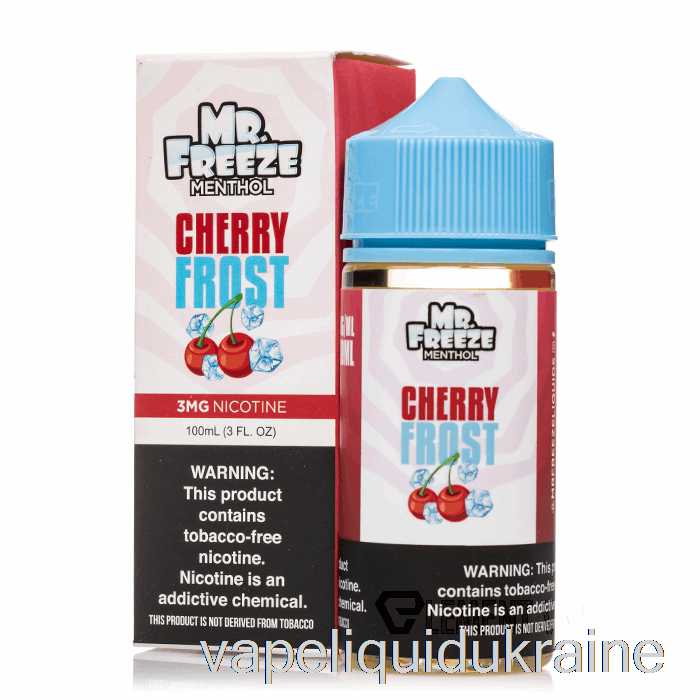 Vape Liquid Ukraine Cherry Frost - Mr Freeze - 100mL 0mg